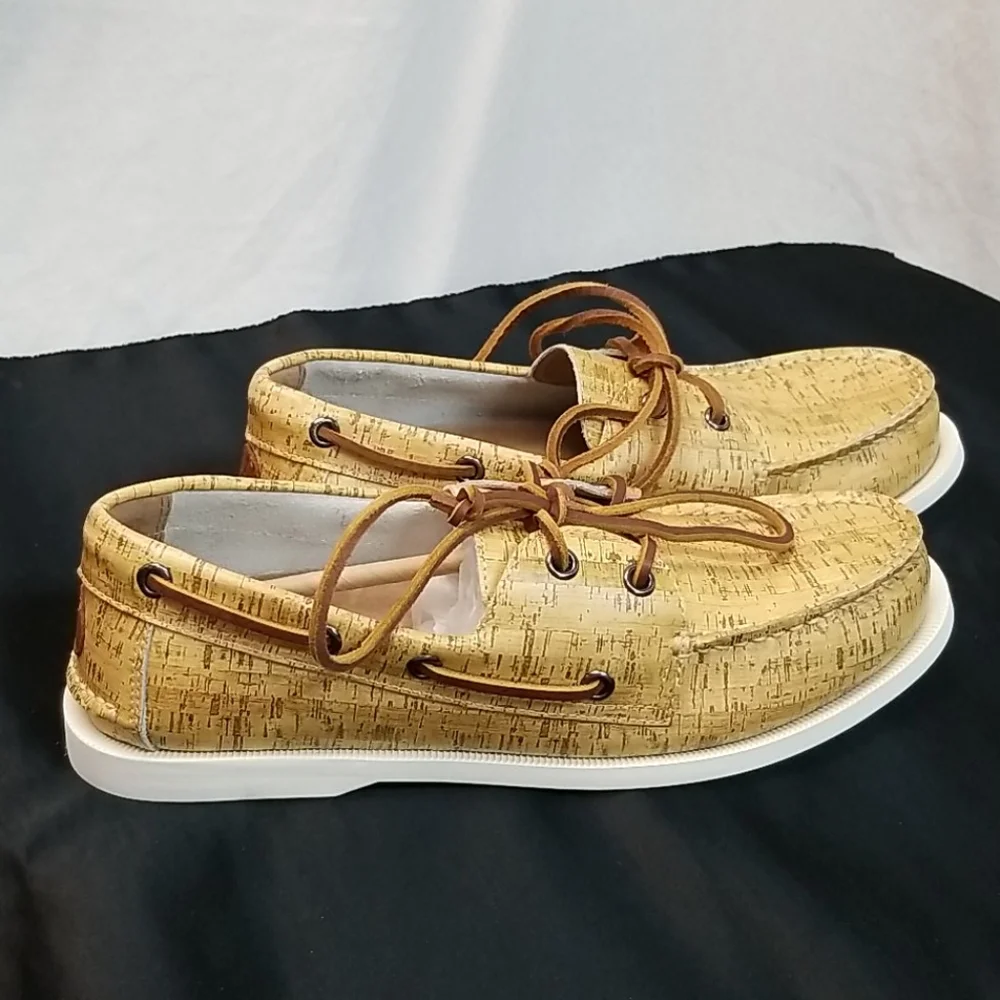 Froats Cork Boat Men's Shoes Sz 7